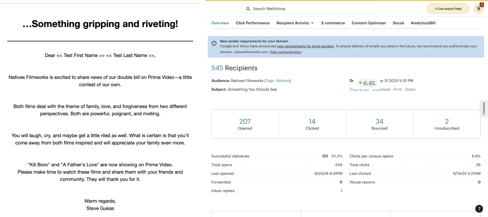 Launching Two Films to #1 and #2 on Prime Video — visual 1