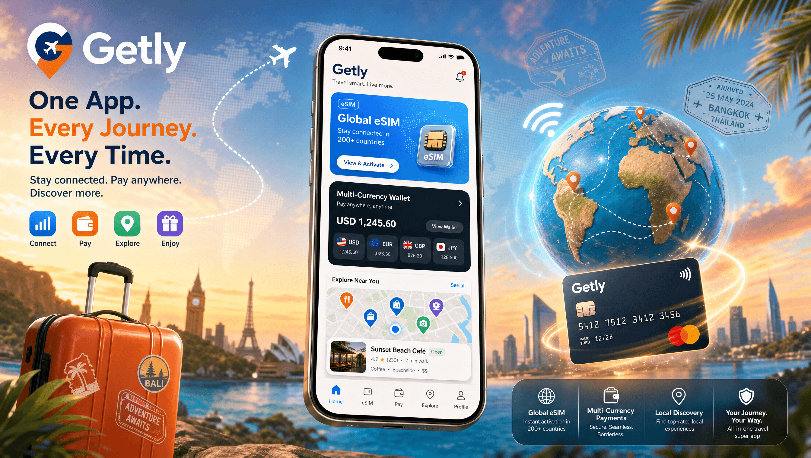 Brand Motion Identity for a Global Travel Super-App — visual 1
